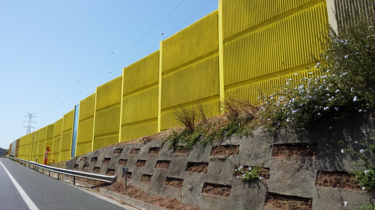 PLUS DE 8.800M2 D’ECRANS ACOUSTIQUES, MAINTENANT SUR L’ A1 – AUTOROUTE DU NORD – SANTA IRIA DA AZÓIA/ ALVERCA