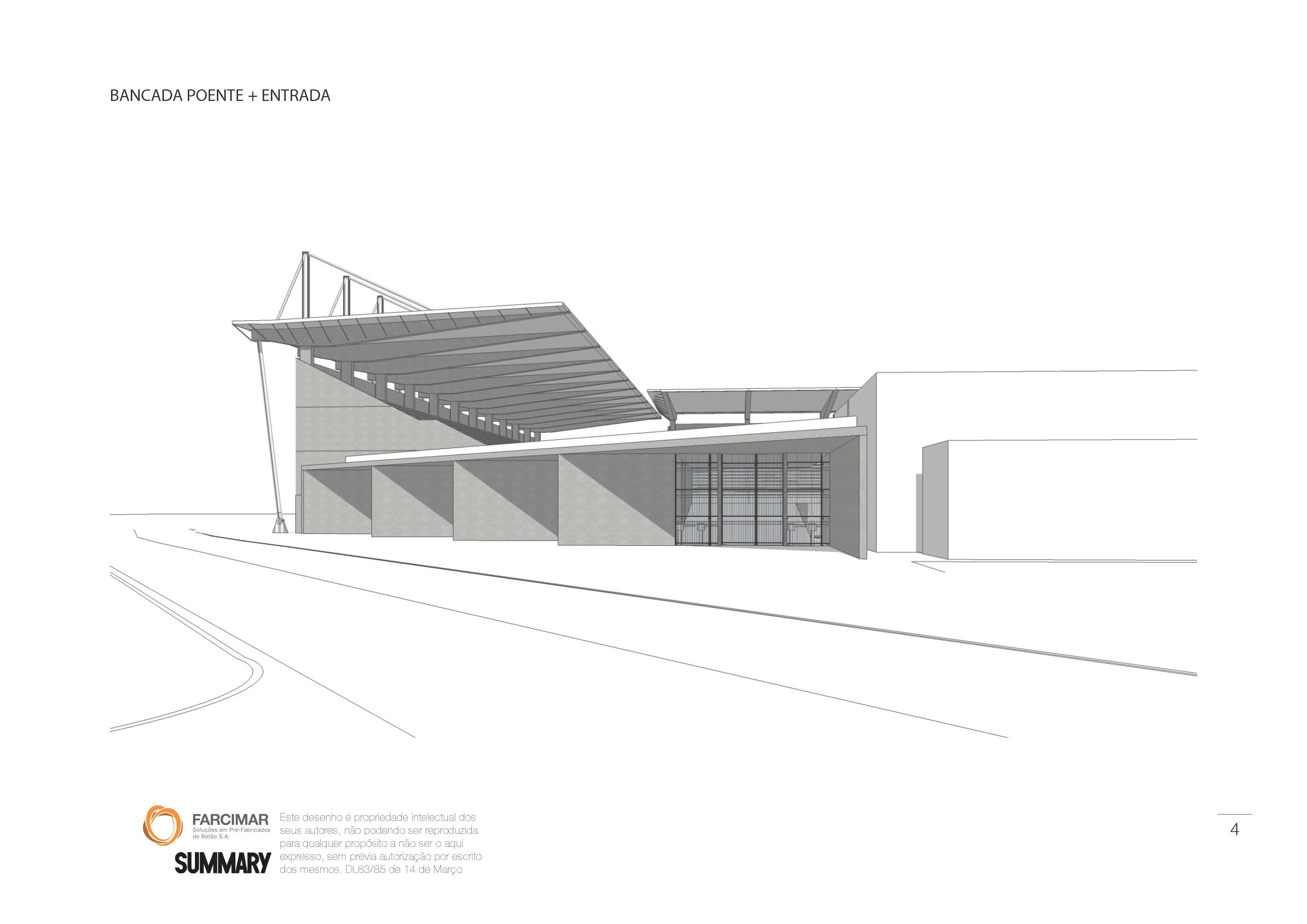 RÉAMÉNAGEMENT / AGRANDISSEMENT DU STADE CAPITAL DU MOBILE À PACOS FERREIRA