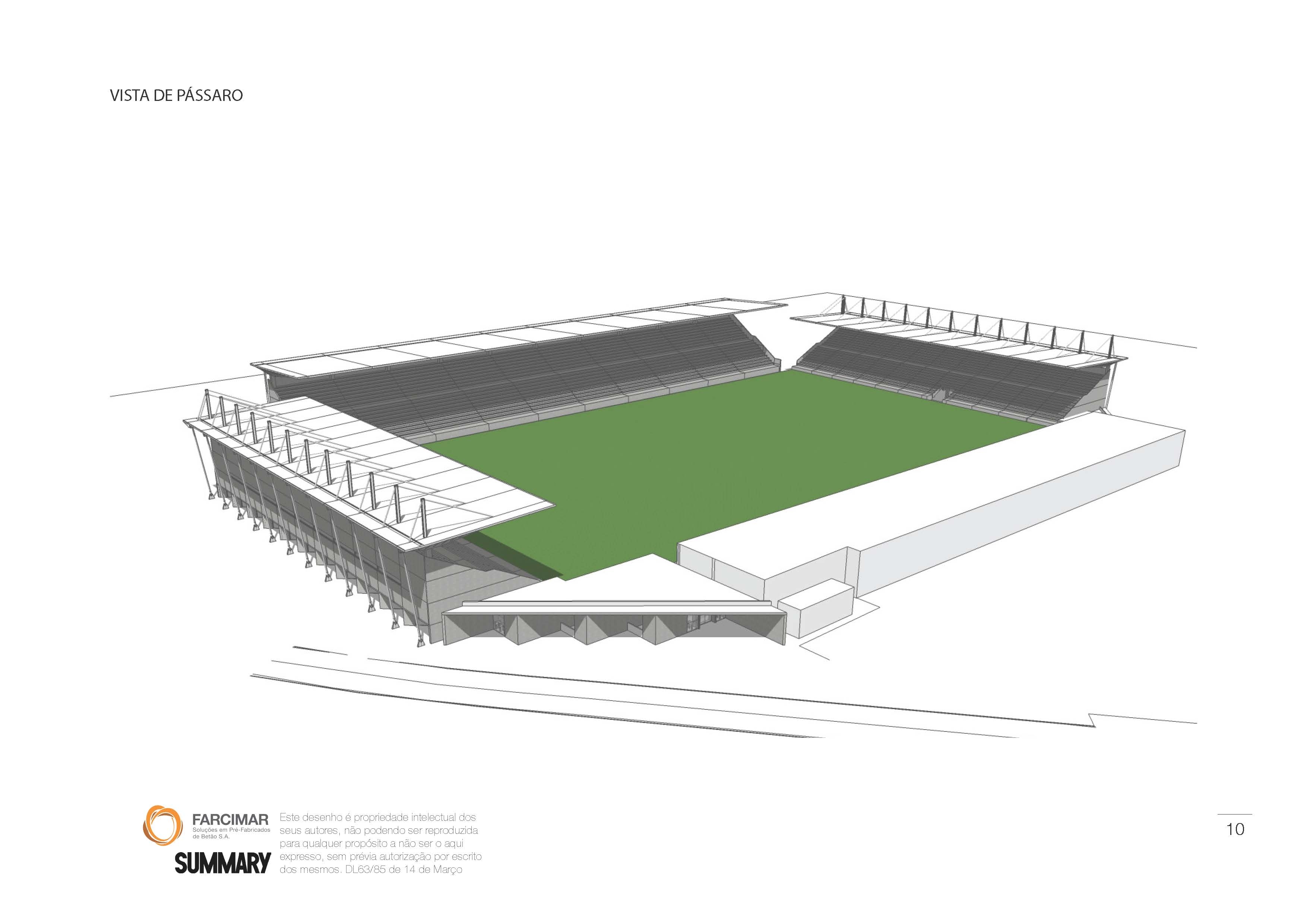 RÉAMÉNAGEMENT / AGRANDISSEMENT DU STADE CAPITAL DU MOBILE À PACOS FERREIRA